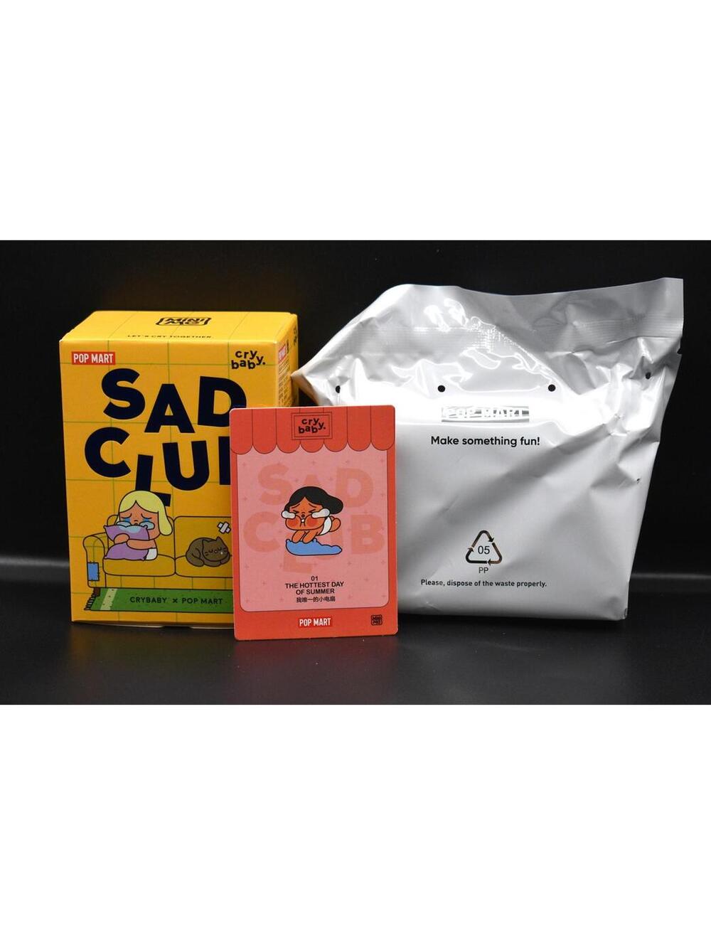 Pop Mart Crybaby Crying Sad Club Scene Series Set Hottest Day Of Summer  (A19)